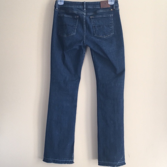 Lucky Lolita Jeans Rough Hem Boot Cut 4 / 27 - Picture 7 of 14